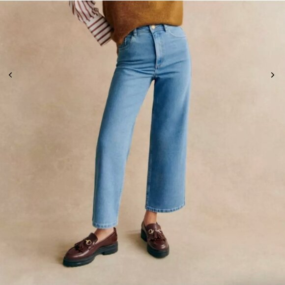 Sezane Amy Loafers in Iced Chocolate Size 9 - Picture 2 of 11